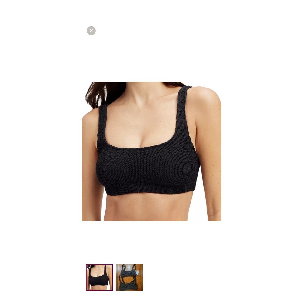 Good American Black Swimming Top, Size 5/6